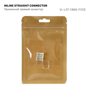 Проміжний конектор прямий для LED стрічки VIDEX VL-LST-CB65-FC03 - фото №2