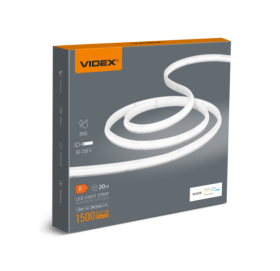LED стрічка VIDEX 230V 15W/m 4000K IP65 VL-LST-CB65-22154-B20 (20м) - фото