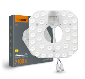 LED модуль для світильників 20W VIDEX VL-MLC-20C 3000-4000-6500K - фото