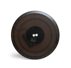 LED світильник з підсвіткою круглий VIDEX 44W 3000K-4000K-5000K 220V (VL-DL5R-44CB) Чорний - фото №2