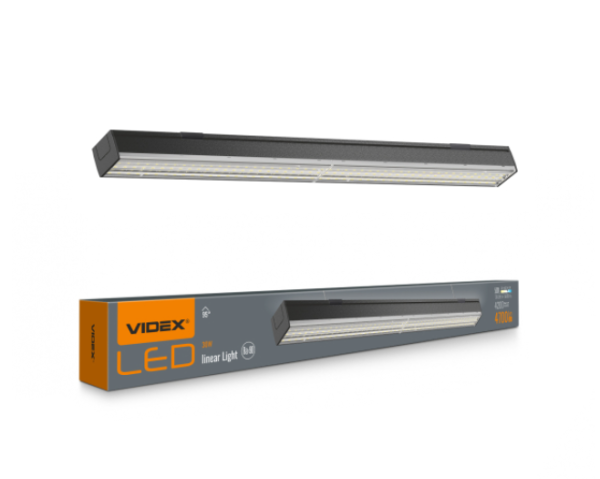 LED світильник лінійний VIDEX BN03 30W 0.6М 5000K 220V Black (VL-BN03-30065B) - фото
