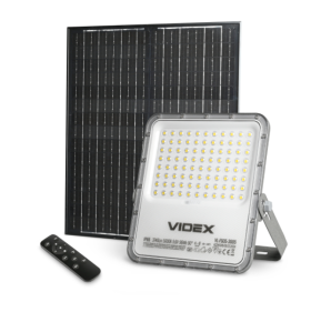LED прожектор автономний VIDEX 3740Lm 5000K (VL-FSO5-3005) - фото №2