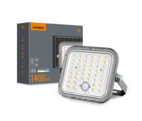 LED прожектор автономний VIDEX 1400Lm 5000K (VL-FSO4-205-S) - фото №2