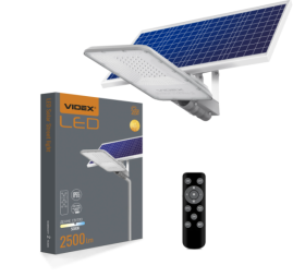 LED вуличний ліхтар автономний VIDEX 30W 5000K (VL-SLSO-305) - фото