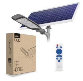 LED вуличний ліхтар автономний VIDEX 60W 5000K (VL-SLSO-605) - фото