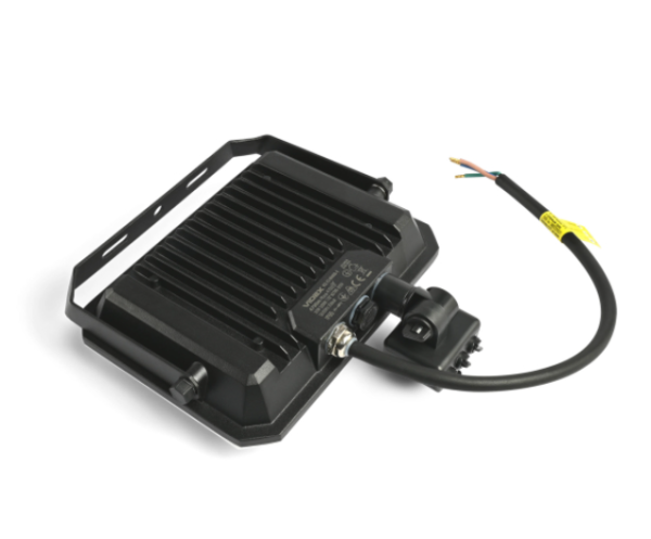 LED прожектор VIDEX F3 50W 5000K з датчиком руху 220V Black (VLE-F3-0505B-S) - фото №2