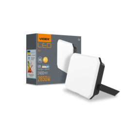 LED прожектор VIDEX F3 30W 5000K 220V Black (VLE-F3-0305B) - фото