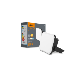 LED прожектор VIDEX F3 10W 5000K 220V Black (VLE-F3-0105B) - фото
