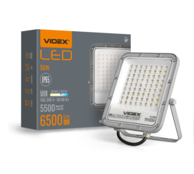 LED прожектор VIDEX PREMIUM F2 50W 5000K (VL-F2-505G) - фото